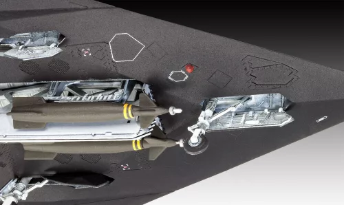 Revell F-117A Nighthawk Stealth Fighter – 1:72 repülőgép makett