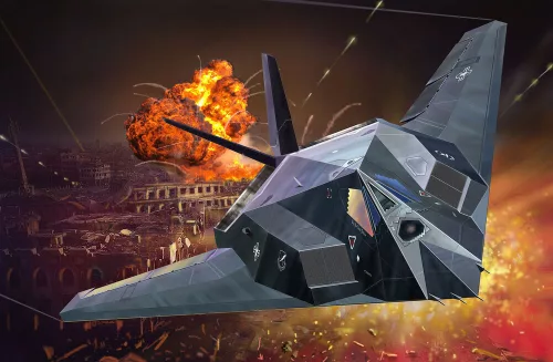 Revell F-117A Nighthawk Stealth Fighter – 1:72 repülőgép makett