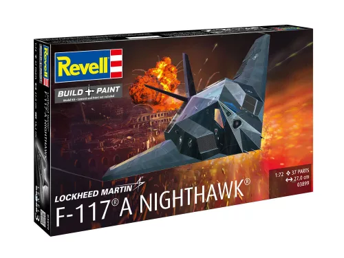 Revell F-117A Nighthawk Stealth Fighter – 1:72 repülőgép makett