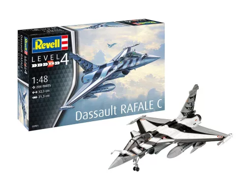 Revell Dassault Aviation Rafale C – 1:48 repülőgép makett