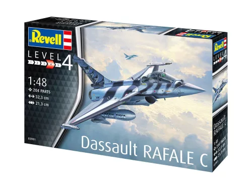 Revell Dassault Aviation Rafale C – 1:48 repülőgép makett