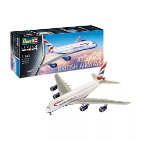   Revell A380-800 British Airways – 1:144 repülőgép makett