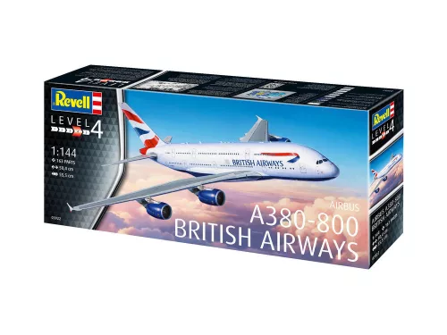 Revell A380-800 British Airways – 1:144 repülőgép makett