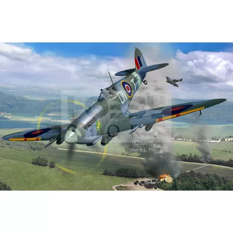 Revell Spitfire Mk.IXC 1:32 repülő makett 03927R