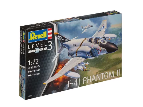 Revell F-4J Phantom II – 1:72 repülőgép makett