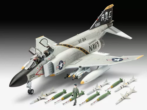 Revell F-4J Phantom II – 1:72 repülőgép makett