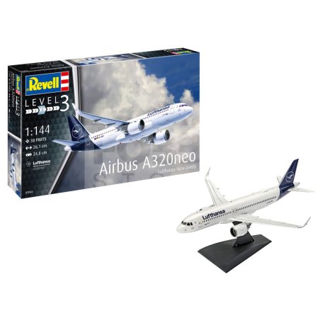 Revell Airbus A320 Neo 1:144 repülő makett 03942R