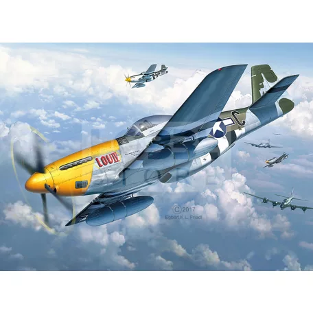 Revell P-51D Mustang makett 1:32 repülő makett 03944R