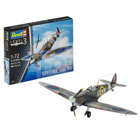 Revell Spitfire Mk. Iia 1:72 repülő makett 03953R