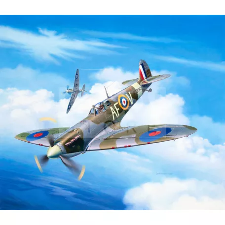 Revell Spitfire Mk. Iia 1:72 repülő makett 03953R