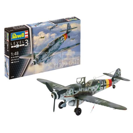 Revell Messerschmitt Bf109 G-10 1:48 repülő makett 03958R