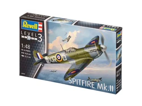 Revell Spitfire Mk.II – 1:48 repülőgép makett