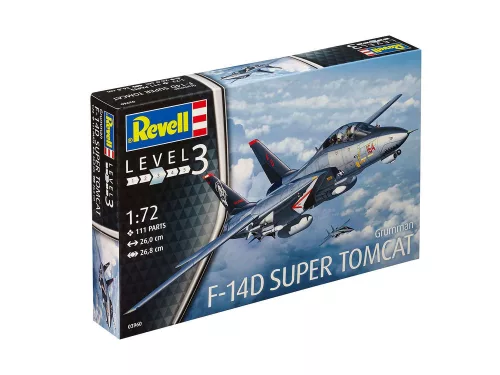 Revell Grumman F-14D Super Tomcat – 1:72 repülőgép makett
