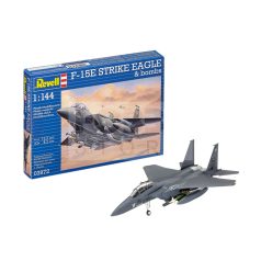   Revell F-15E Strike Eagle & Bombs makett 1:144 repülő makett 03972R