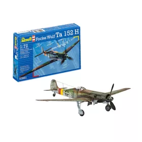 Revell Focke Wulf Ta 152 H – 1:72 repülőgép makett