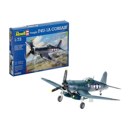 Revell - Vought F4U-1D Corsair 1:72 repülő makett 03983R