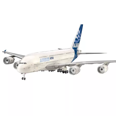 Revell - Airbus A380 New livery (First Flight) 1:144 repülő makett 04218R