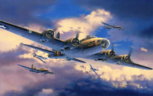 Revell B-17F Memphis Belle – 1:72 repülőgép makett