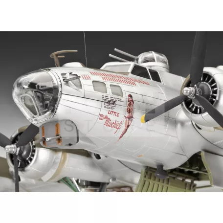 Revell - B-17G Flying Fortress 1:72 repülő makett 04283R