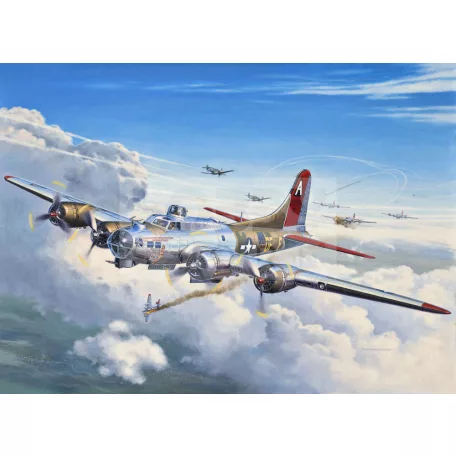 Revell - B-17G Flying Fortress 1:72 repülő makett 04283R