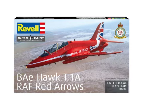 Revell BAe Hawk T.1A RAF Red Arrows – 1:32 repülőgép makett