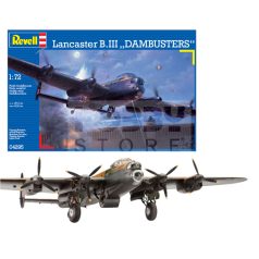   Revell - Lancaster B.III 'Dambusters' 1:72 repülő makett 04295R