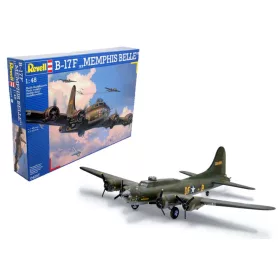 Revell B-17F Memphis Belle – 1:48 repülőgép makett