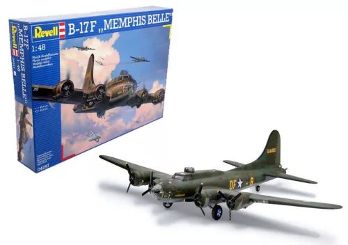 Revell B-17F Memphis Belle – 1:48 repülőgép makett