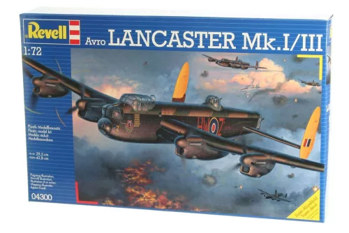 Revell Avro Lancaster Mk.I/III – 1:72 repülőgép makett