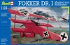 Revell Fokker Dr.I "Richthofen" – 1:28 repülőgép makett