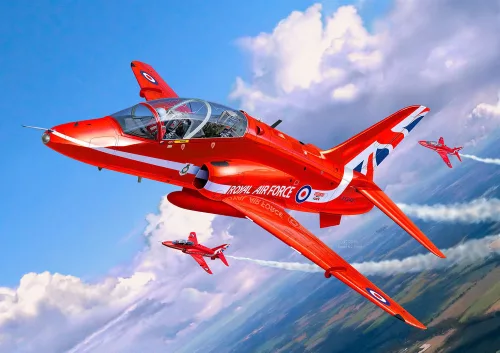 Revell BAe HAWK T.1 RED ARROWS – 1:72 repülőgép makett