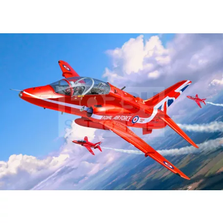 Revell - BAe Hawk T.1 Red Arrows 1:72 repülő makett  04921R