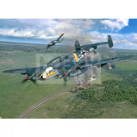 Revell Messerschmitt Bf110 C-7 1:32 repülő makett 04961R