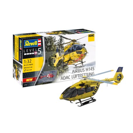 Revell H145 ADAC/REGA 1:32 helikopter makett 04969R