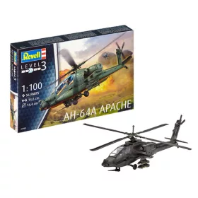 Revell AH-64A Apache – 1:100 helikopter makett