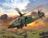 Revell AH-64A Apache – 1:100 helikopter makett
