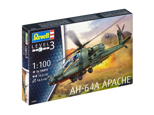 Revell AH-64A Apache – 1:100 helikopter makett