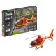 Revell EC135 AIR-GLACIERS – 1:72 helikopter makett