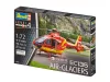 Revell EC135 AIR-GLACIERS – 1:72 helikopter makett