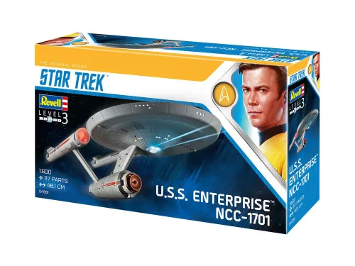 Revell U.S.S. Enterprise NCC-1701 (TOS) – 1:600 űrhajó makett