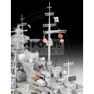 Revell Battleship Bismarck 1:350 hajó makett 05040R