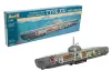 Revell German Submarine Type XXI U 2540 with Interior – 1:144 tengeralattjáró makett