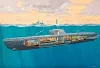 Revell German Submarine Type XXI U 2540 with Interior – 1:144 tengeralattjáró makett