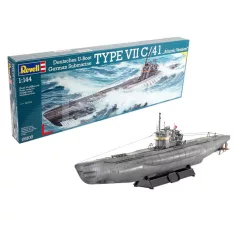   Revell  U-Boot TYPE VII C/41 Atlantic Version 1:144 tengeralattjáró makett 05100R