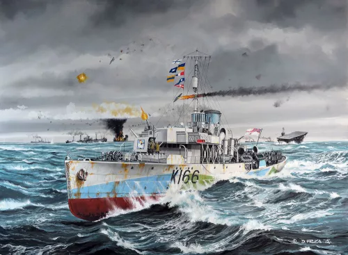 Revell HMCS SNOWBERRY – 1:144 hadihajó makett