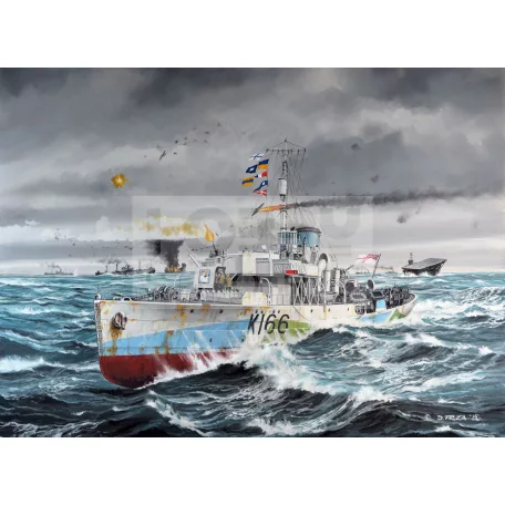 Revell Flower Class Corvette (early) 1:144 hajó makett 05132R