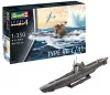 Revell German Submarine Type VII C/41 – 1:350 tengeralattjáró makett