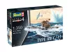 Revell German Submarine Type VII C/41 – 1:350 tengeralattjáró makett