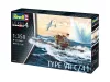 Revell German Submarine Type VII C/41 – 1:350 tengeralattjáró makett