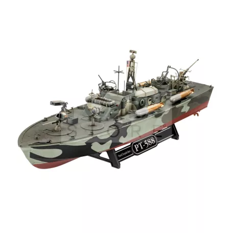 Revell Patrol Torpedo Boat PT-588/PT-579 (late) 1:72 hajó makett 05165R